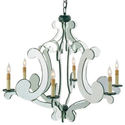 Bellamour Chandelier by Currey & Company - Starlight Lighting USA and Canada